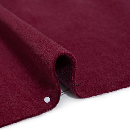 Wool and Cotton Upholstery Velveteen - Mulberry - Dakota Collection
