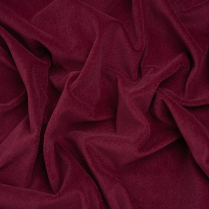 Wool and Cotton Upholstery Velveteen - Mulberry - Dakota Collection