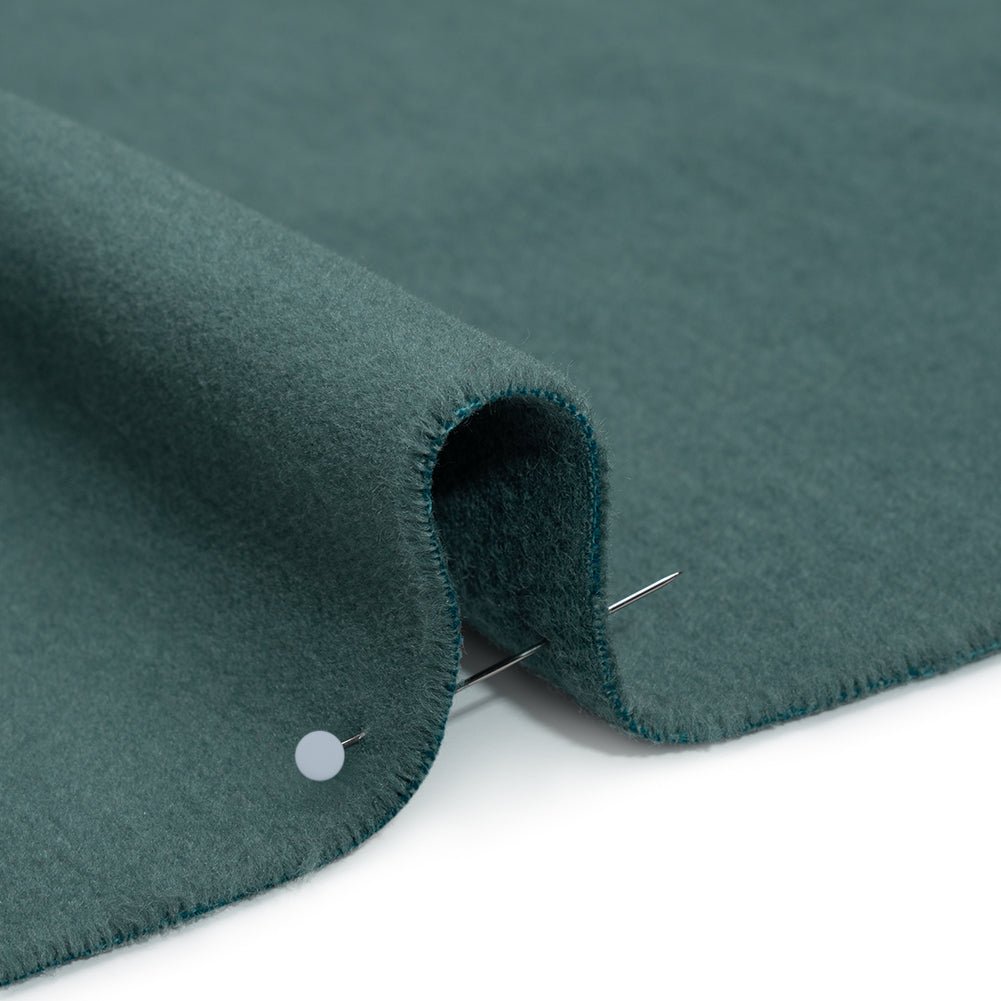 Wool and Cotton Upholstery Velveteen - Oceanic - Dakota Collection