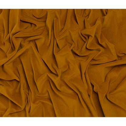 Wool and Cotton Upholstery Velveteen - Ochre - Dakota Collection