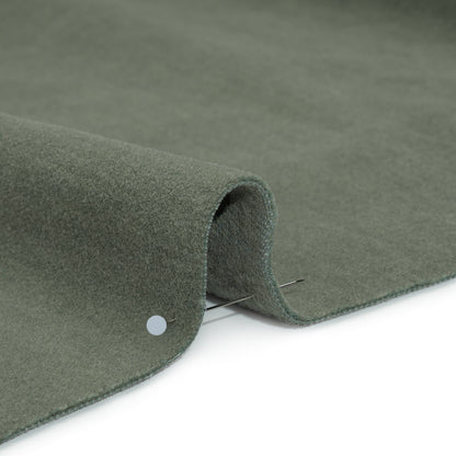 Wool and Cotton Upholstery Velveteen - Seaglass - Dakota Collection