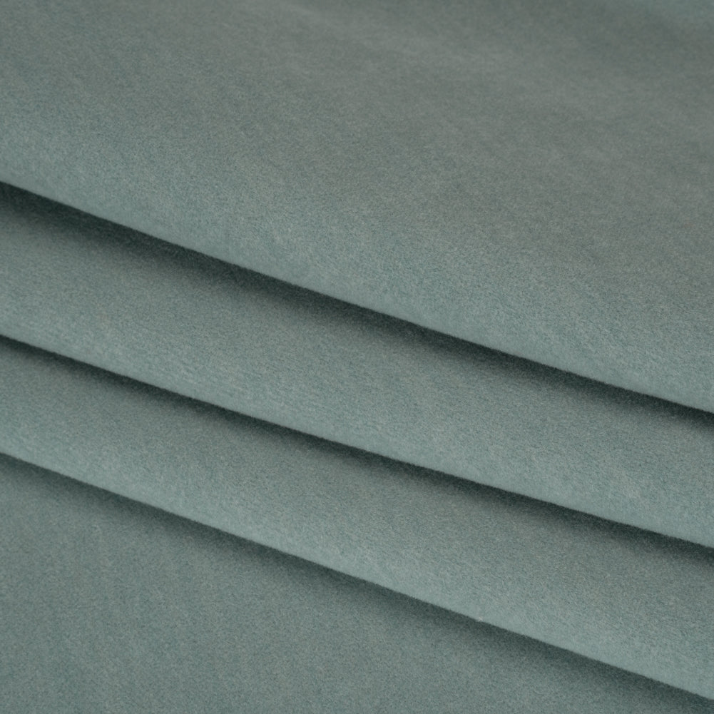 Wool and Cotton Upholstery Velveteen - Sky - Dakota Collection