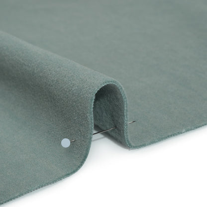 Wool and Cotton Upholstery Velveteen - Sky - Dakota Collection