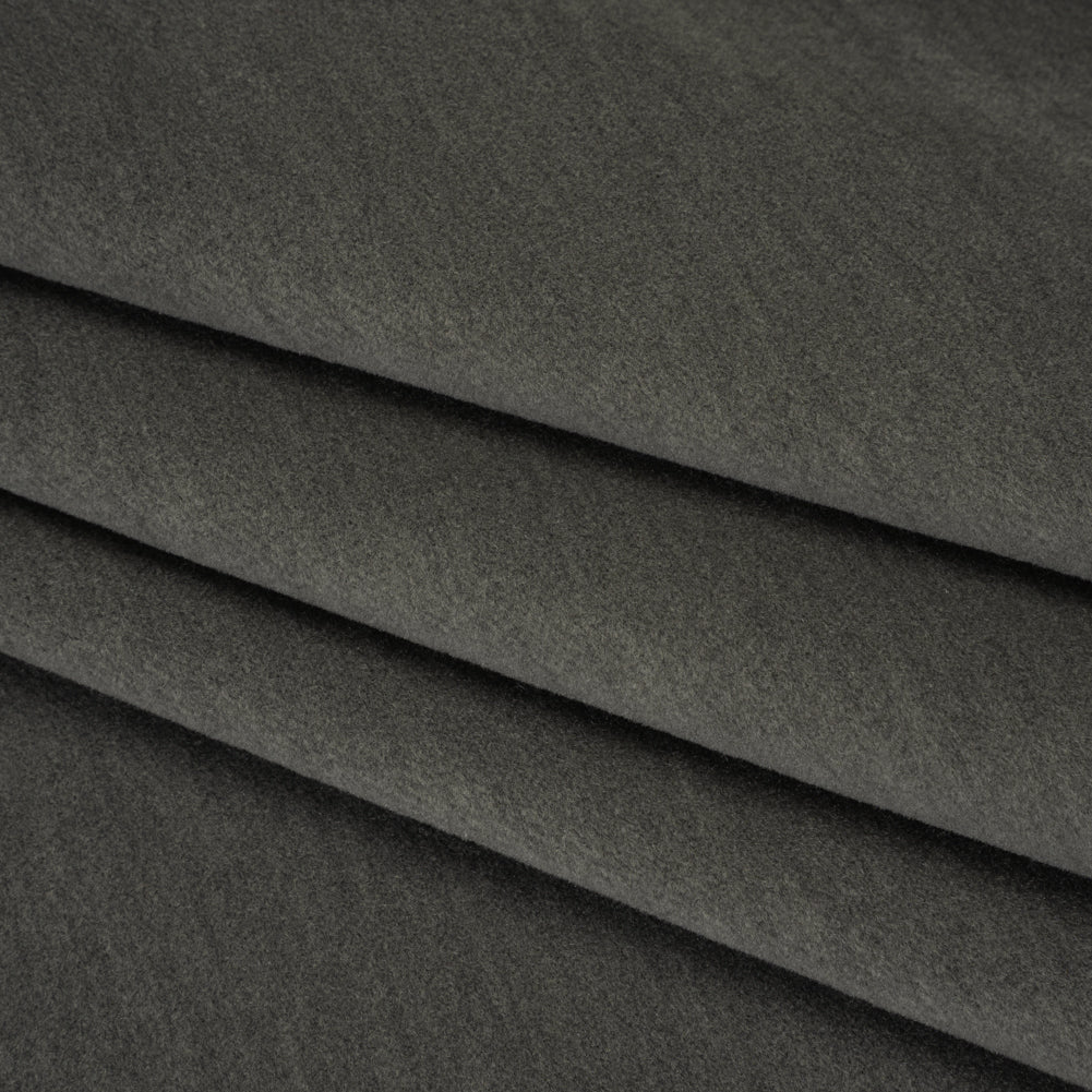 Wool and Cotton Upholstery Velveteen - Stone - Dakota Collection