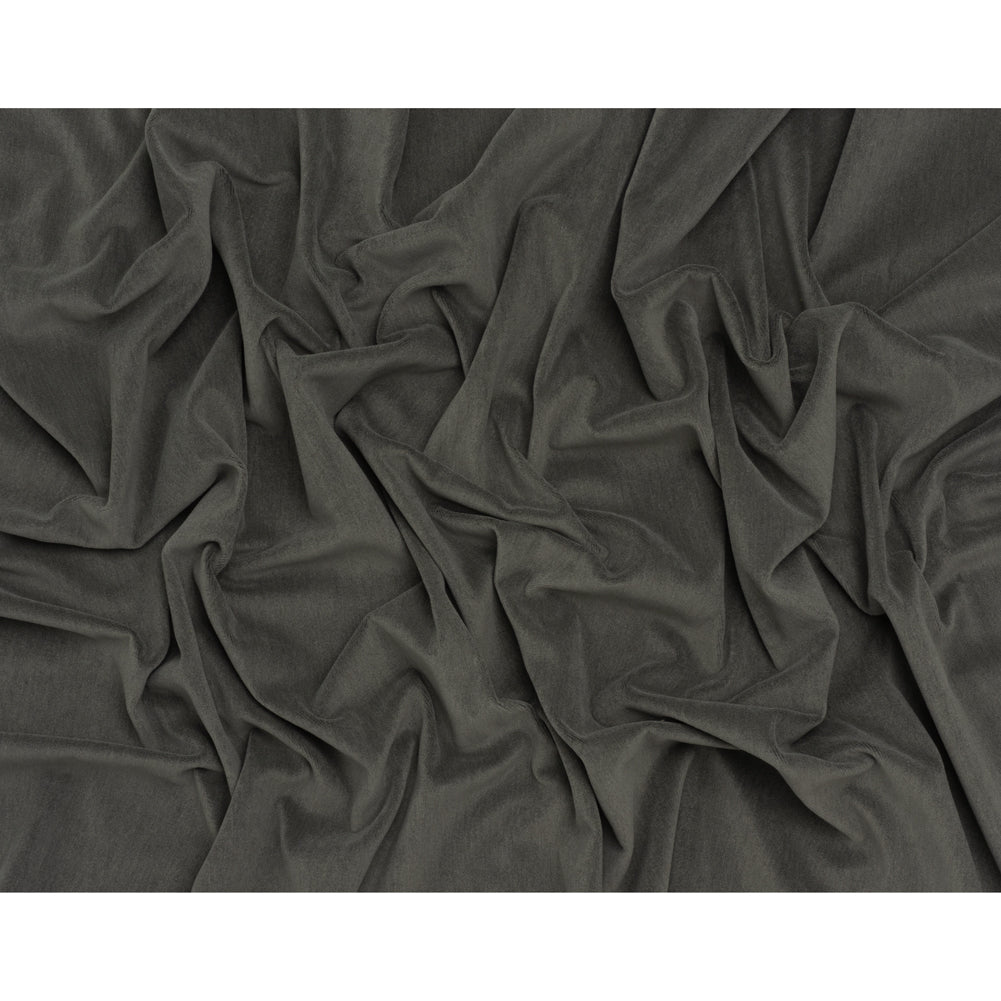 Wool and Cotton Upholstery Velveteen - Stone - Dakota Collection