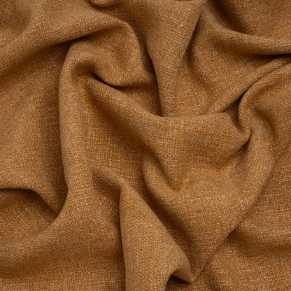 Polyester and Linen Textured Upholstery Woven - Apricot - Georgia Collection