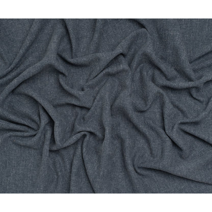 Polyester and Linen Textured Upholstery Woven - Indigo - Georgia Collection Full