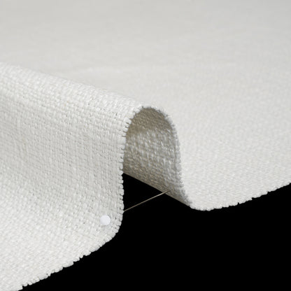 Polyester and Linen Textured Upholstery Woven - Optic - Georgia Collection Detail