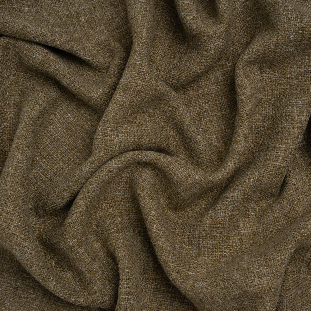 Polyester and Linen Textured Upholstery Woven - Silver Sage - Georgia Collection