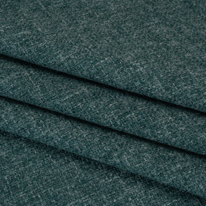 Polyester and Linen Textured Upholstery Woven - Spruce - Georgia Collection