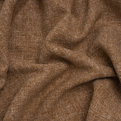 Polyester and Linen Textured Upholstery Woven - Walnut - Georgia Collection