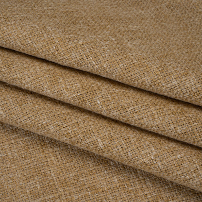 Polyester and Linen Textured Upholstery Woven - Wheat - Georgia Collection