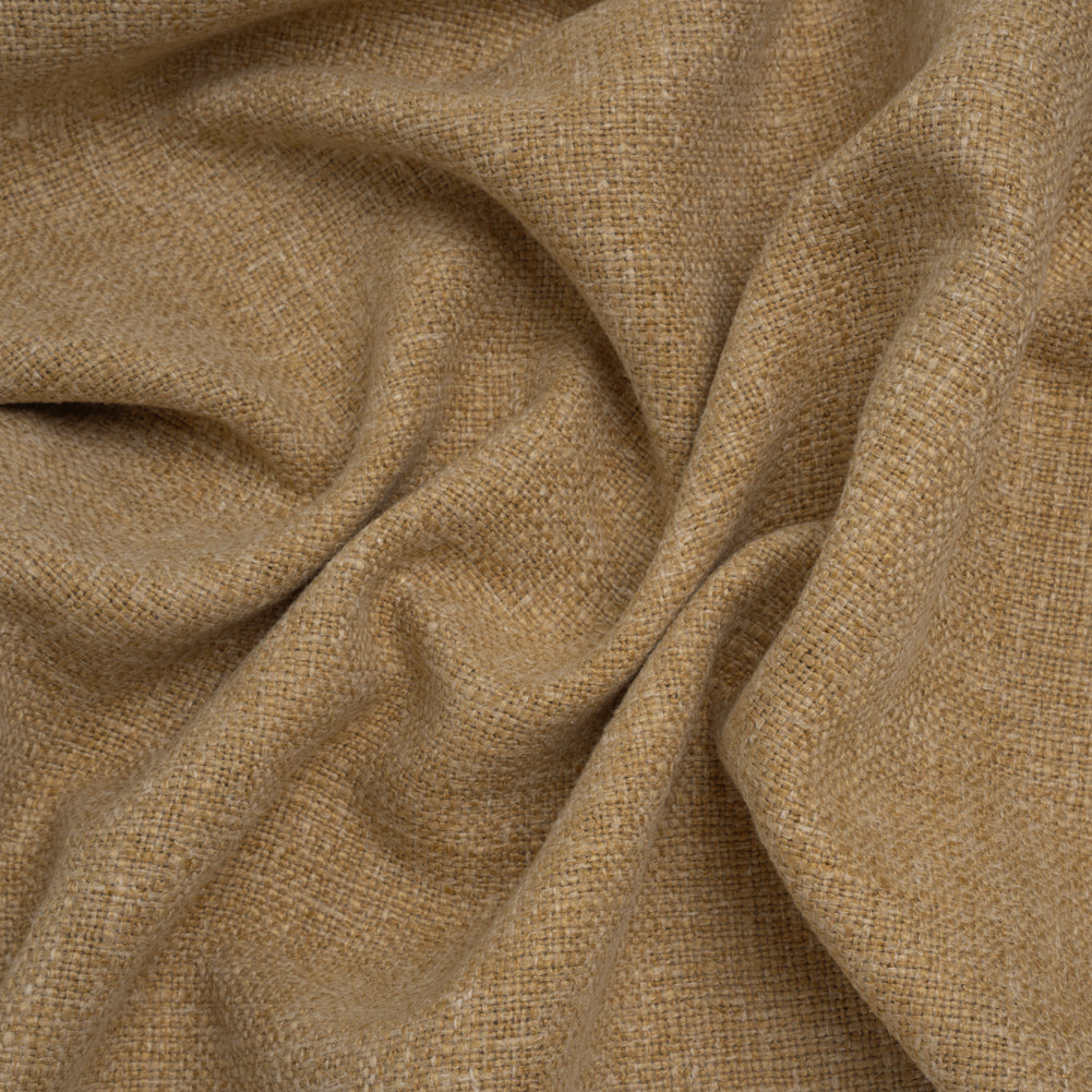 Polyester and Linen Textured Upholstery Woven - Wheat - Georgia Collection