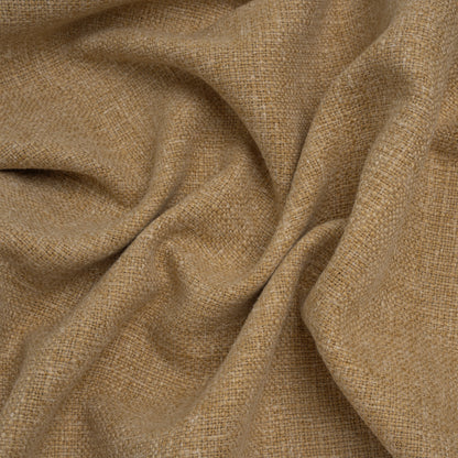 Polyester and Linen Textured Upholstery Woven - Wheat - Georgia Collection