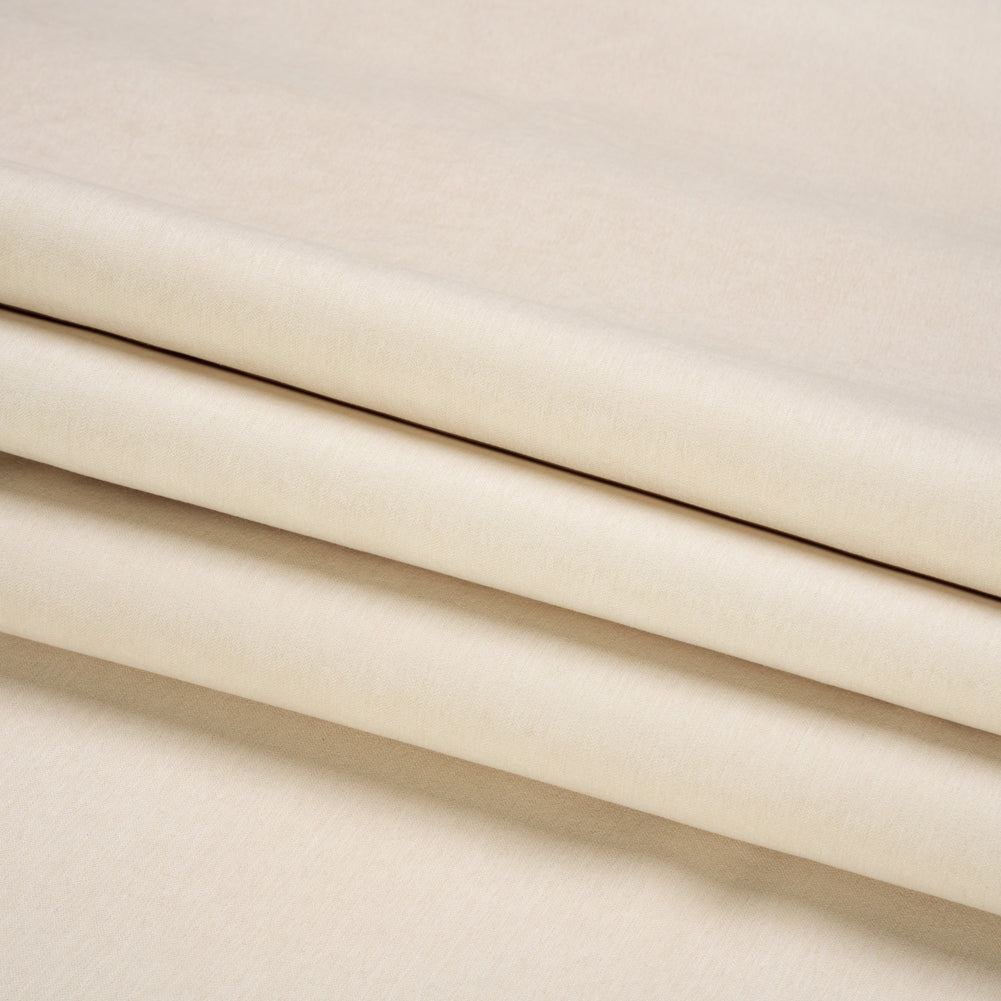 Brushed Upholstery Woven, Stain Repellent - Heathered Buff - Kirkley Collection Folded