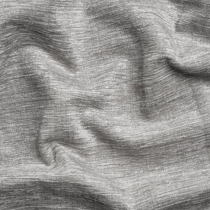 Luxe Home Decor Chenille 110" - Glacier Gray Striated - Mayberry Collection