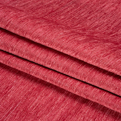Luxe Home Decor Chenille 110" - Hibiscus Striated - Mayberry Collection Folded