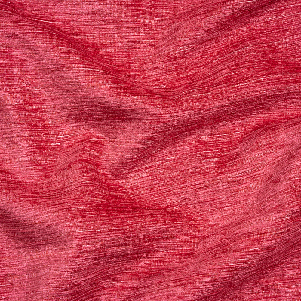 Luxe Home Decor Chenille 110" - Hibiscus Striated - Mayberry Collection