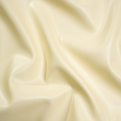 Upholstery Faux Leather with Brushed Fabric Backing - Cream - Alida Collection