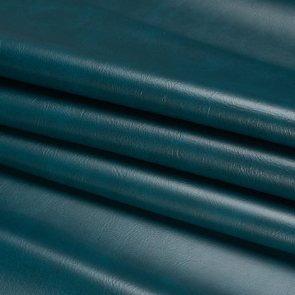 Upholstery Faux Leather with Brushed Fabric Backing - Twilight - Alida Collection Folded