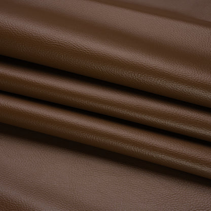 Outdoor Upholstery Faux Leather - Java Pebbled - Macoun Collection Folded