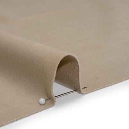 Polyester Upholstery Microvelvet - Putty Beige - Ramsey Collection