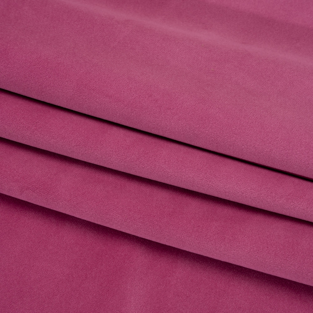 Polyester Upholstery Microvelvet - Raspberry Rose - Ramsey Collection
