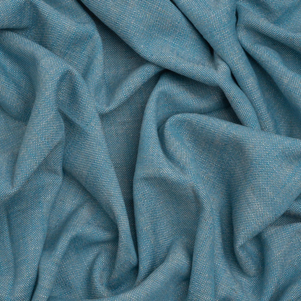 Linen Blend Drapery Woven - Sky - Cumberland Collection