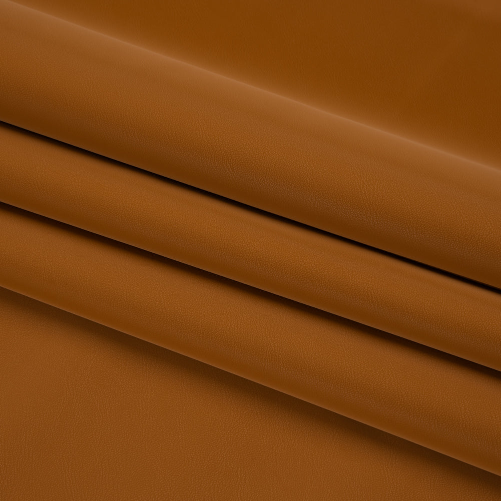 Ultra Soft Upholstery Faux Leather with Felt Backing - Caramel - Dushore Collection