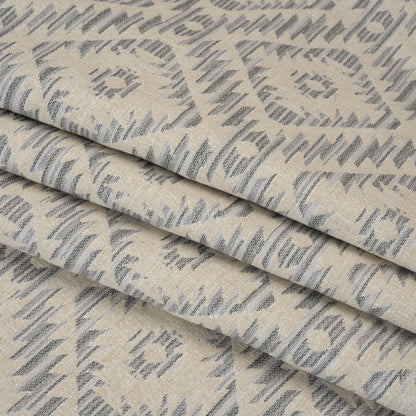 Upholstery Jacquard - Stone Southwestern Diamonds - Marana Collection
