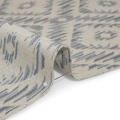 Upholstery Jacquard - Stone Southwestern Diamonds - Marana Collection