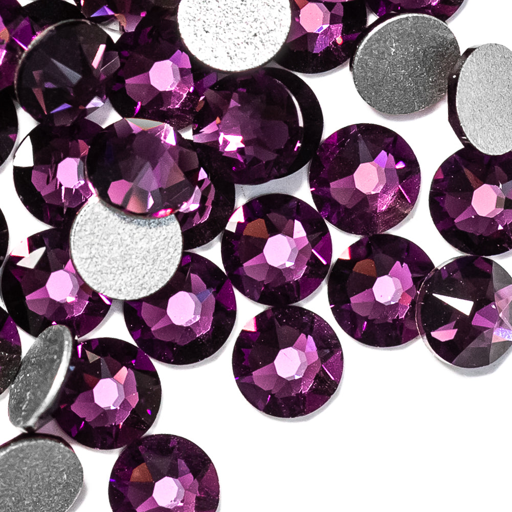 Amethyst Flatback Swarovski Rhinestones