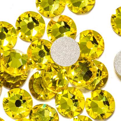 Citrine Flatback Swarovski Rhinestones