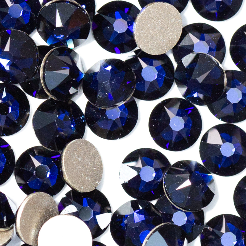 Dark Indigo Flatback Swarovski Rhinestones