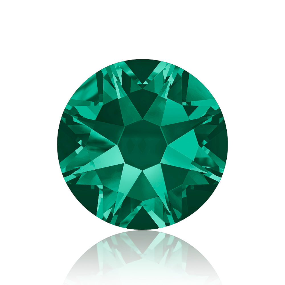 Emerald Flatback Swarovski Rhinestones Full