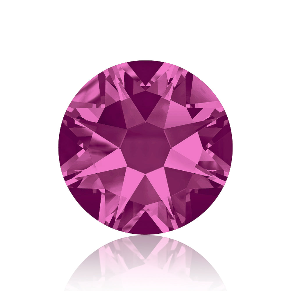 Fuchsia Flatback Swarovski Rhinestones