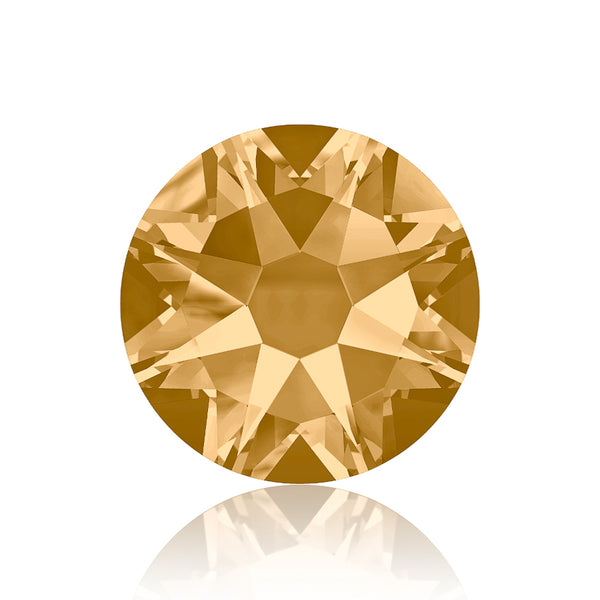 その他 Swarovski / Darigold Light Topaz Swarovski Crystal Darigold, Light Topaz Flower Figurine - 957575