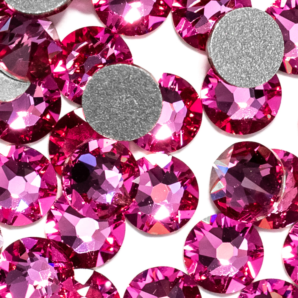 Rose Flatback Swarovski Rhinestones Folded