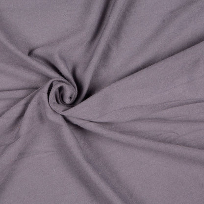 Stone Gray Solid Bamboo Jersey Detail