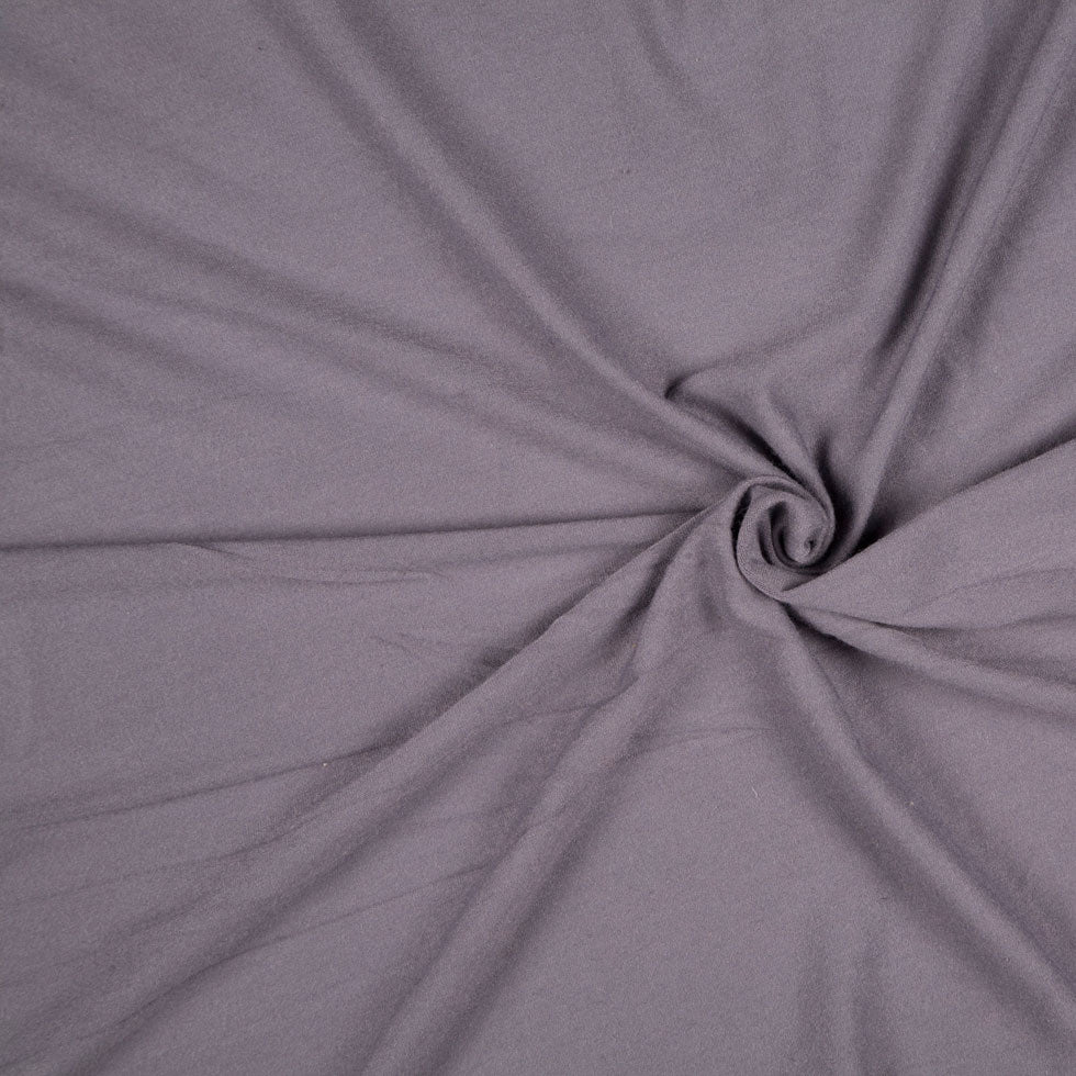 Stone Gray Solid Bamboo Jersey