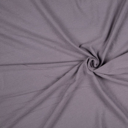 Stone Gray Solid Bamboo Jersey