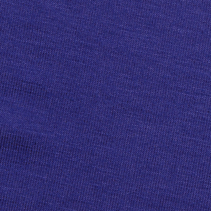 Primary Blue Solid Bamboo Jersey Detail