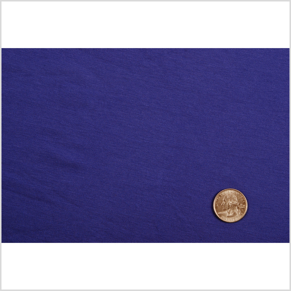 Primary Blue Solid Bamboo Jersey Full