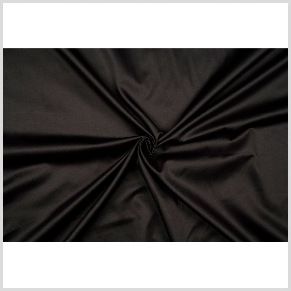 Black Solid Sateen Full