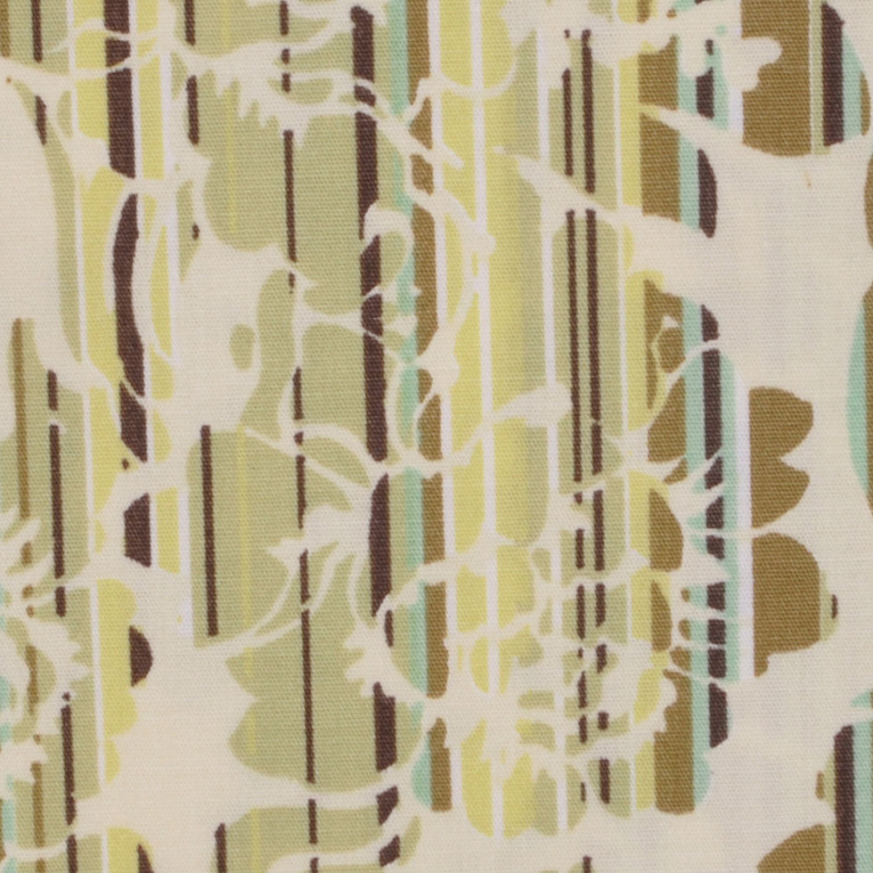 Multicolor Stretch Cotton Detail