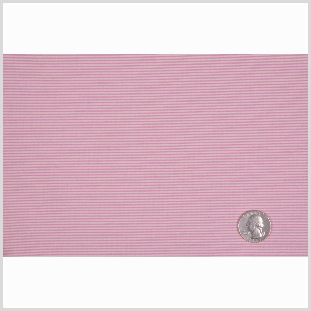 Italian Textured Blush and Cream Medium-Weight Cotton Full