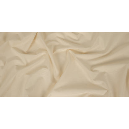 Soft Cream Textured-Stripe Cotton Shirting Full