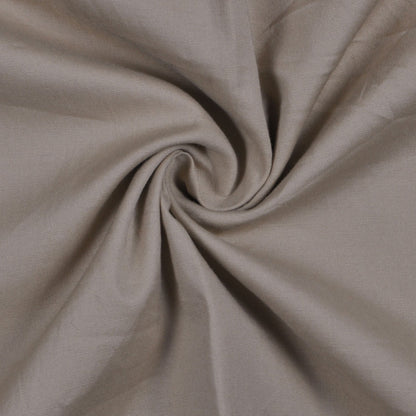 Warm Beige Solid Poplin