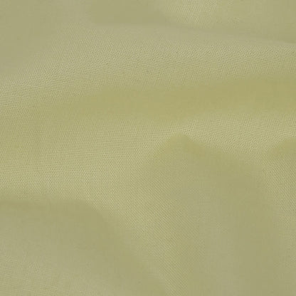 Pale Buttercup Cotton and Polyester Poplin Detail
