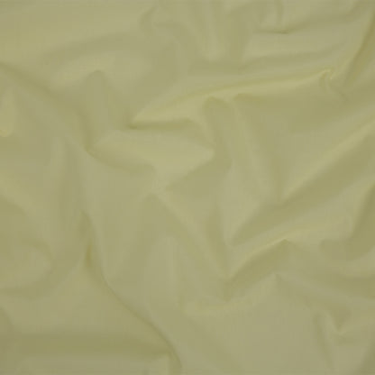 Pale Buttercup Cotton and Polyester Poplin